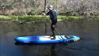 FreeIn 11 ft Kayak ISUP, Ichetucknee Springs State Park, Florida