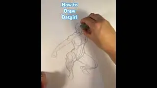 How to Draw Batgirl #frankchoartist #batgirl #batman #drawing #sketch #sketching #illustration #art