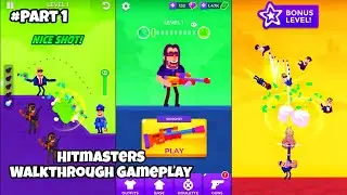 Hitmasters Gameplay Walkthrough Levels 1 to 10 | Puzzle Game | JGLiveYt