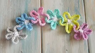 (crochet) How To Crochet Flower Chains - Yarn Scrap Friday
