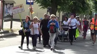 Pielgrzymka 2019 - Grupa 17 wchodzi do Parzynowa