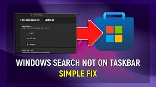 Как исправить ошибку &laquo;Поиск Windows не виден на панели задач&raquo; [ПРОСТО]