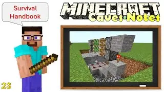 Redstone Basics (Minecraft Guide - CavesNotes #23)