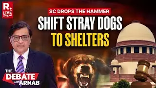 Debate With Arnab LIVE: Supreme Court Cracks The Whip On Stray Dog Menace