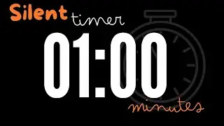 1 Minute Timer: Silent Countdown for Focus and Productivity