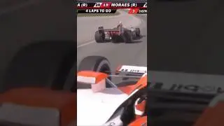 CRAZY CLOSE finish at Chicagoland in 2008. Dixon called the winner, Castroneves wins after review