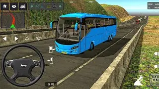 euro coach bus simulator 💥😍 || indonesia bus simulator 