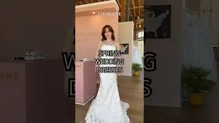 Wedding dresses perfect for a spring wedding 🌸💫 #weddingdresses #sayyestothedress #springwedding