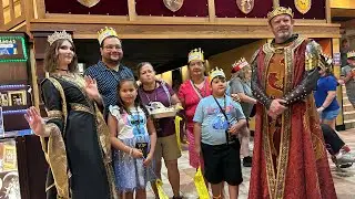 Francisco’s dinner at Medieval Times in Florida