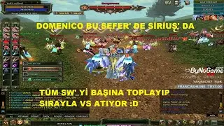 Domenico Şimdi' de Sirius' da - NullNull Full Charına Girip Sw' yi Sıraya Diziyor - Knight Online
