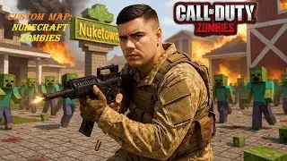 LA VERSION MAS EXOTICA DE UN MAPA ZOMBER CUSTOM MAP: NUKECRAFT ZOMBIES