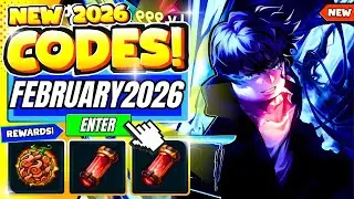 *NEW CODES!!* ALL NEW *WORKING* CODES IN SOLO HUNTERS CODES 2026 FEBRUARY! ROBLOX SOLO HUNTERS CODES