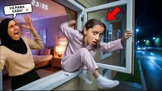 MYRIAM FOGE enquanto se arruma para a festa do pijama na casa da amiga 😱