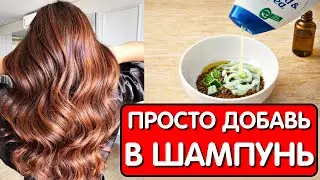 Просто ДОБАВЬ В ШАМПУНЬ - БЕШЕНЫЙ Рост волос обеспечен ! Уход за волосами ОТ ВЫПАДЕНИЯ