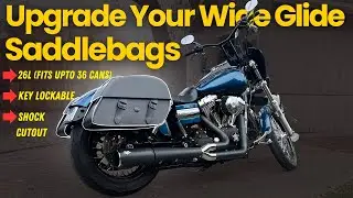 Best Looking and Innovative Dyna Wide Glide Saddlebags