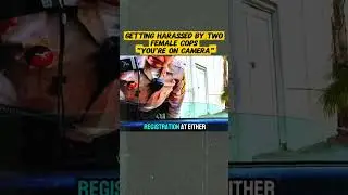 Преследование со стороны двух женщин-полицейских. Вы находитесь под видеонаблюдением (камера 1).
