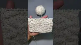 Easy And Beautiful knitting pattern #howtoknitting #knittinglove