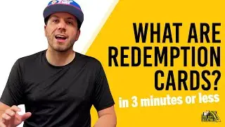 What are redemption cards?