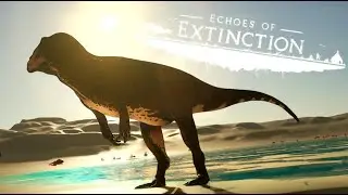 This NEW DINOSAUR GAME is SO FUN?? | Echoes Of Extinction