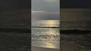 Закат на море, шум прибоя #волшебно #sunset #ocean