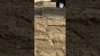 Soil deflection 🤔 #construction #constructionlife #compaction #testing #soil #constructionequipment