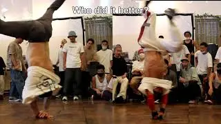 BBoy Tsukki calls out Bboy Kaku with his own move. Daily Flava #69