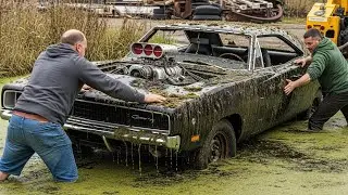 ASMR Muscle Car Restoration! Full Rebuild of a 1968 Dodge Charger