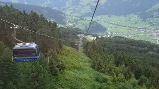 Rosenalmbahn Zell am Ziller - Talfahrt