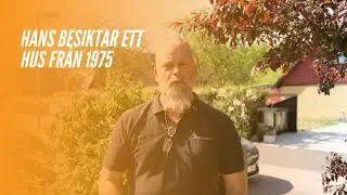 Hans besiktar ett hus från 1975