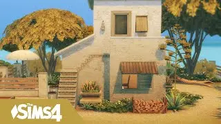 TARTOSA STARTER VILLA 🏡🌞🍹 | SIMS 4 | Stop Motion Speed Build ⏩| No cc