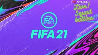 Stadia Live playing FIFA 21