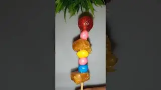 coffe bite bubble🍡🍬🟠🔴🟠🟢🟤🟡⚪🔵 gums lll Juzt jelly #soft candey popsicle #video #viral #shorts