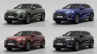 All New 2025 Audi Q5 - COLOURS