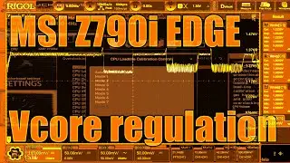 MSI Z790i EDGE WIFI: калибровка линии нагрузки и регулировка Vcore