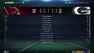 Season 2 Packers 3-4 vs Cardinals (tds)