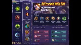 Blitzcrank Wild Rift Build Guide