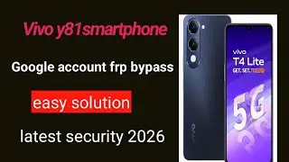 Vivo y81 frp bypass easy trick Google account bypass 2026 latest security🛠️📲✅