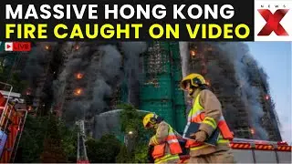 Hong Kong Fire Live: Eyewitness Video Shows Rapid Spread Across Multiple Towers | Latest Visuals