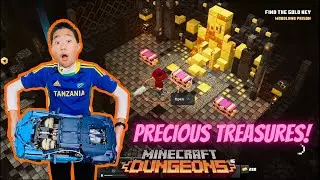 Minecraft Dungeons Adventure Gameplay Series Episode 14:  Cacti Canyon Rune Location Tutorial & fail