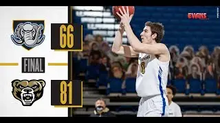 Men's Basketball vs Oakland Highlights (1/29/2021)