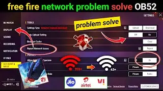 free fire network problem 999+ | free fire after Update ping problem | free fire network issue 999+