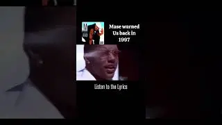 Mase Warned Us Back in 1997 #diddyparty #diddynews #fyf #fypp #puffy #mase #ytshortsviral  #foryou