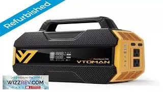 VTOMAN FlashSpeed 300 Portable Power Station 300W 230Wh Solar Generator LiFePO4