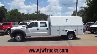 2011 Ford F-550 Crew Cab KUV Service Body - TRUCK SHOWCASE
