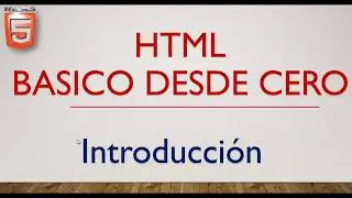 HTML  basico Introducción 01