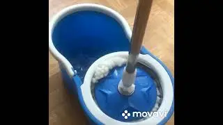 Турбо Швабра с отжимом и Ведром Spin Mop 360