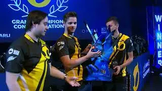 Violent panda breaks rlcs trophy 😂