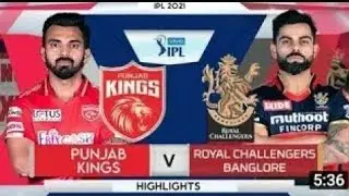 IPL 2021 HIGHLIGHTS // PBKS VS RCB TODAY IPL MATCH HIGHLIGHTS PUNJAB KING VS BANGLORE 2021