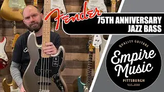 Fender 75th Anniversary Jazz Bass - EMPIRE MUSIC