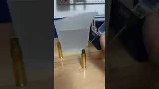 Measuring internal volume of brass